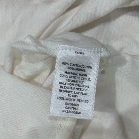 SUSINA Draped Ruffle Panel Tee - Picture 4 of 6